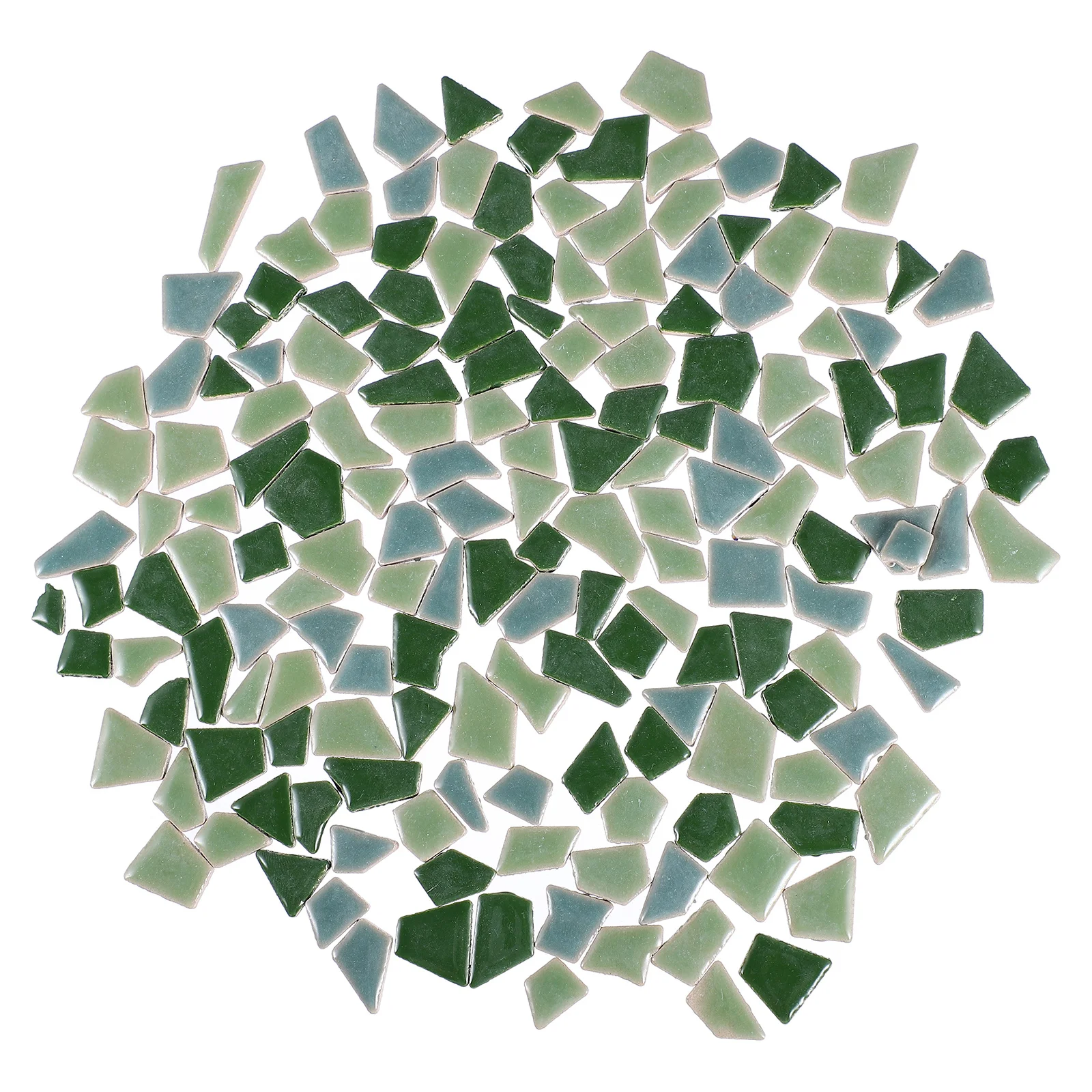 

200G Glazed Mosaic Tiles Assorted Colorful Ceramic Shards for DIY Craft Home Garden Park Art Decor Mosaic Making Supplies Stone
