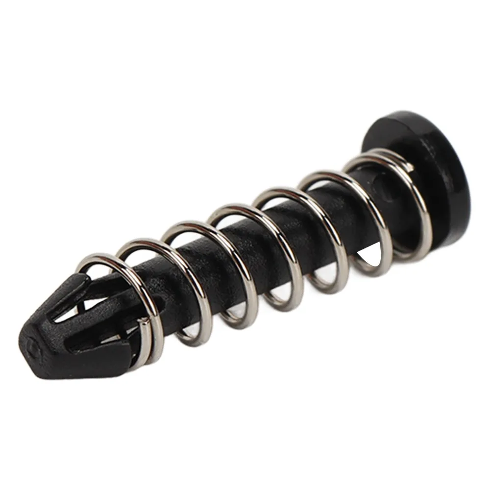 100Pcs Fastener Set 18.6mm Heatsink Mount Pin Plastic Round Head Cooler Mounting Pin Black Heatsink Mount Clip Computer Hardware