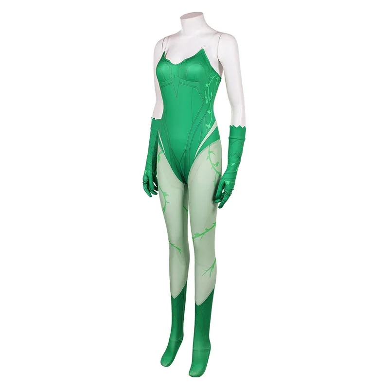 

COSda@Adult Women Ivy Cosplay Jumpsuit Fantasia Bodysuit Gloves Costume Outfits Halloween Carnival Party Disguise SuitCOSda@