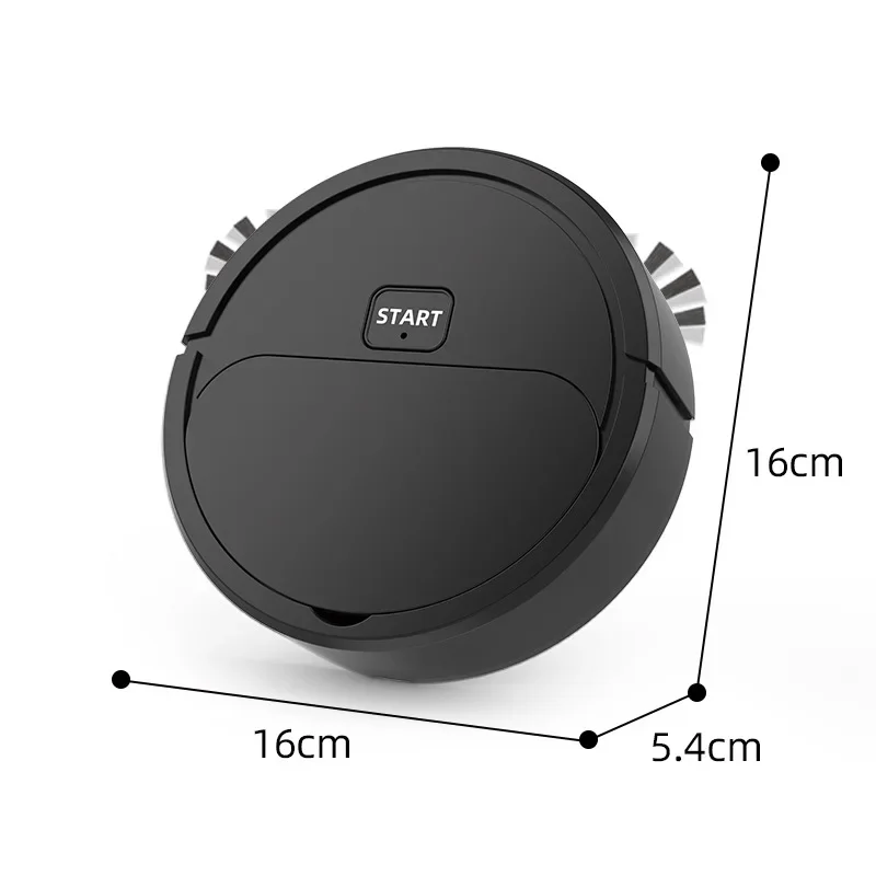 3-in-1 Wet and Dry Portable Automatic Home Mini Floor Robot Vacuum Cleaner USB Rechargeable Home Sweeping Machine For Home 2024