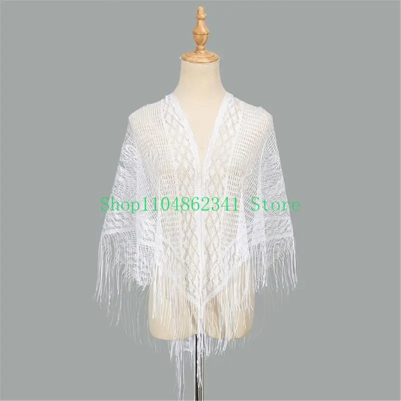 5ASD 세련된 이브닝 드레스 숄 스카프 여성을위한 가볍고 통기 가능한 헤드 워프와 특별한 날.