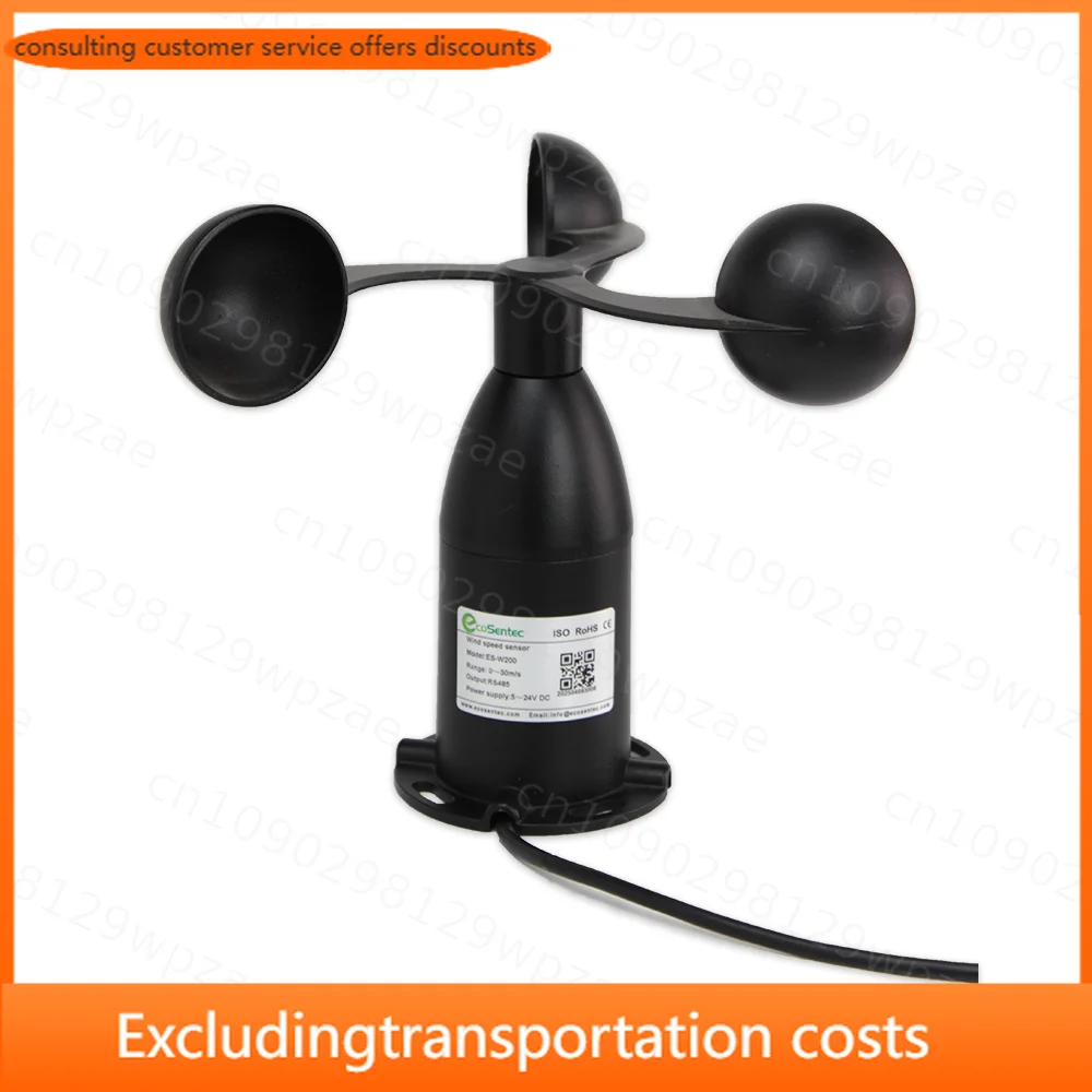 4-20mA RS485 0-5V Pulse Output Wind Speed Measuring Device Wind Speed Meter Anemometer for Highway