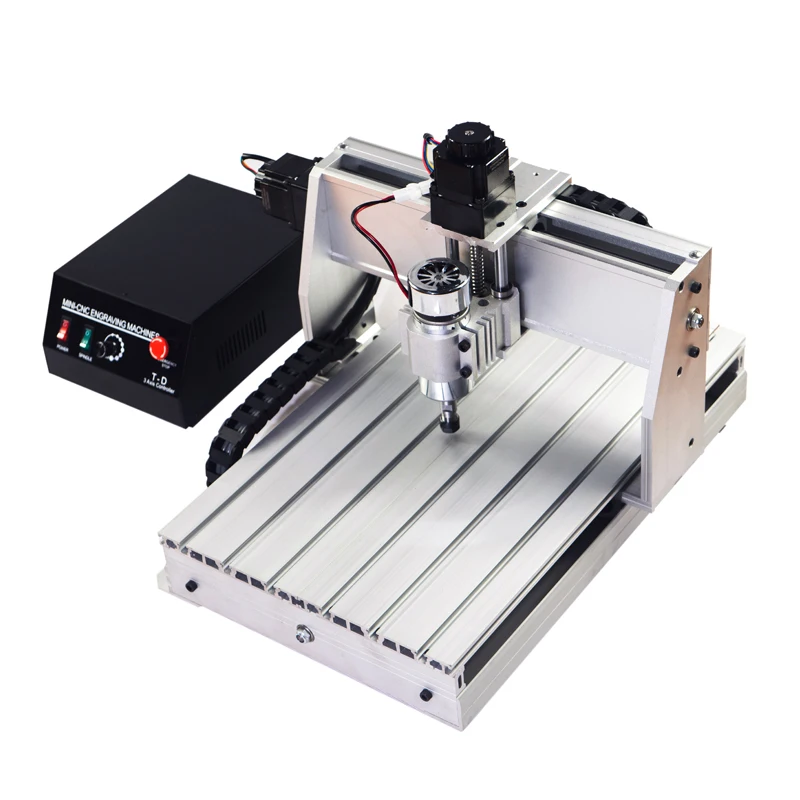Diy Cnc Router 3040 3 Axis 4 Axis Milling Mini Cnc Wood Router Machine