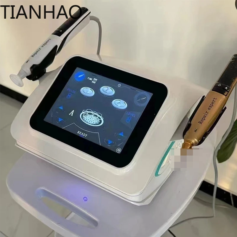 New Professional 2 In 1 Cold Plasma Ozone Gold Plasma Pen Machine Mole Spot Removal Eyelid Lift Plasma Pen Device