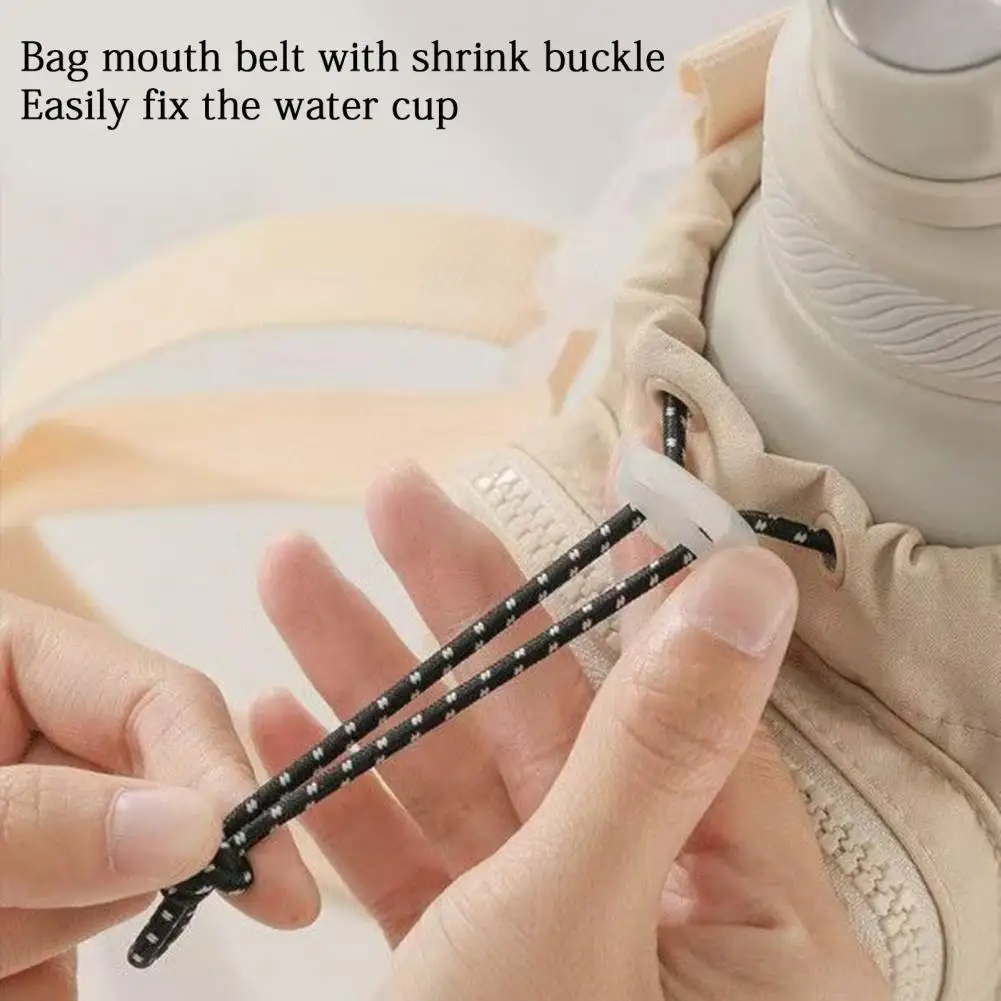 

Waterproof Bottle Carrier Water Bottle Holder with Adjustable Strap Outdoor Adventure Crossbody Water for Cycling for Portable