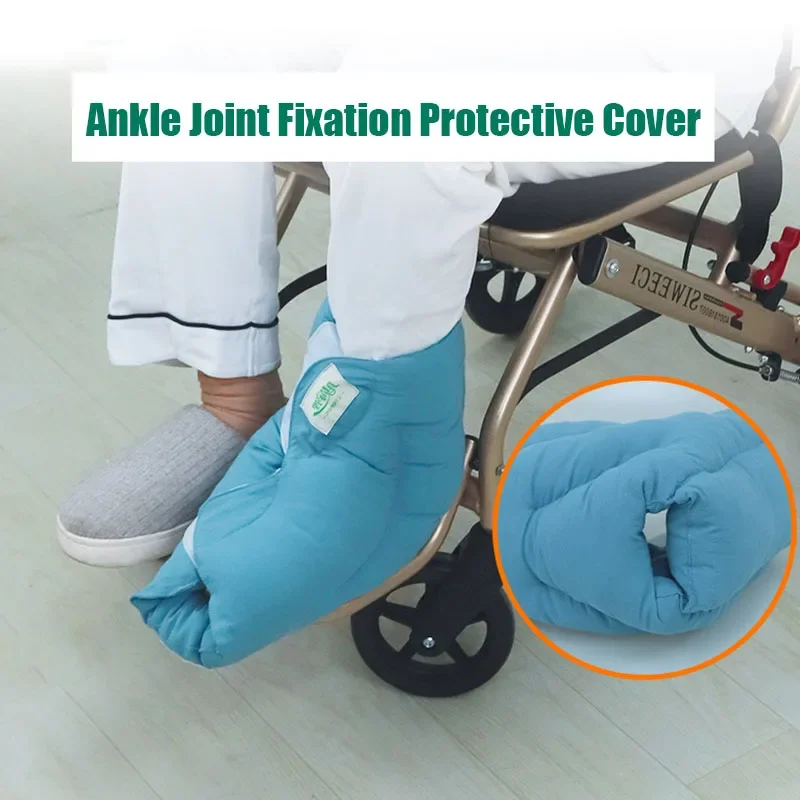 

Bedridden Elderly Ankle Joint Fixation Protective Cover Prevent Foot Sagging Pressure Ulcers Adjustable Fracture Foot Pillow