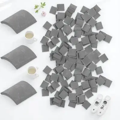 70 قطعة من بلاط السقف الصغير DIY بلاط السقف الصغير النابض بالحياة لتزيين طاولة الرمل والحديقة #6