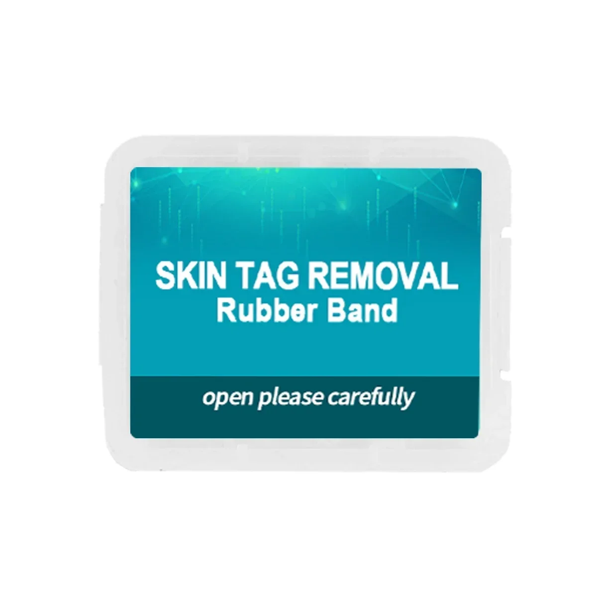 30pcs/pack Skin Tag Removal Rubber Bands Micro Band Non Toxic Face Care Mole Wart Skin Care Tools