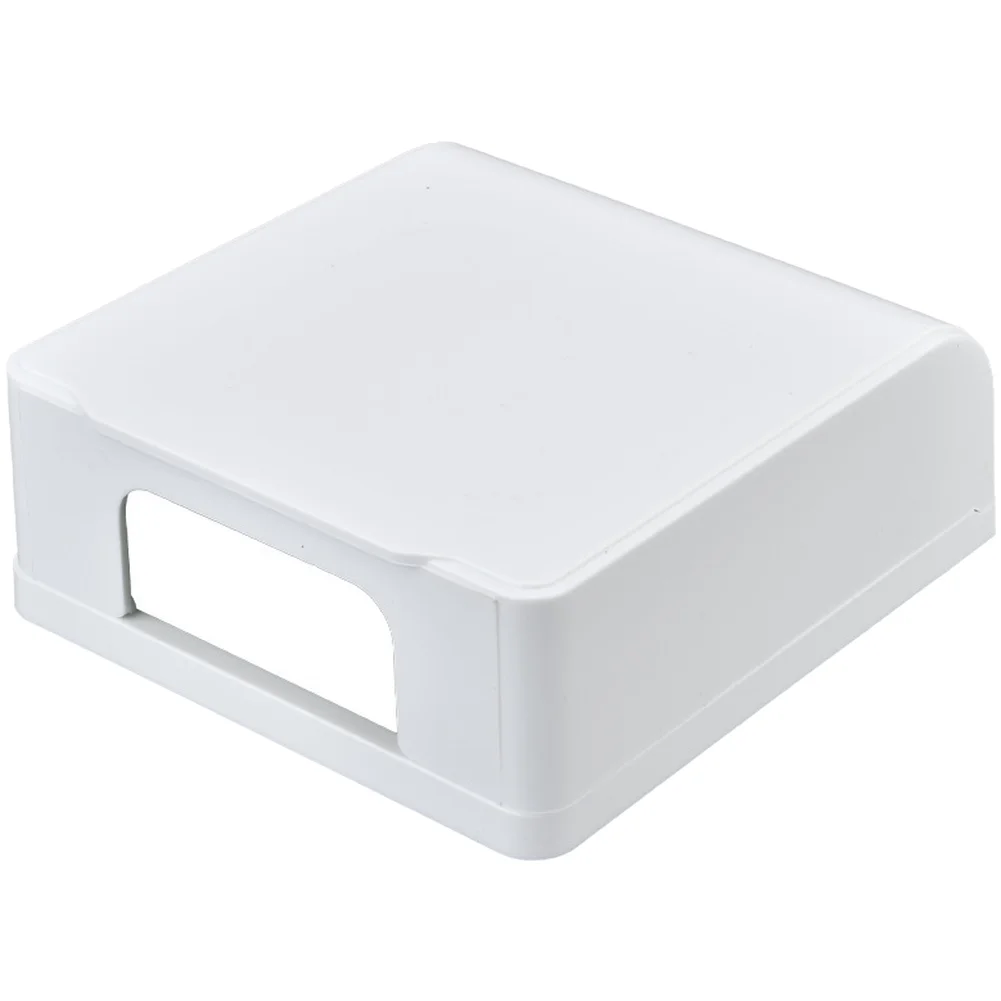 Floor Socket Cover 2pcs Type 120 Waterproof ABS for Home Office 14.5 15.6 5.7cm Transparent Black White Long Lasting