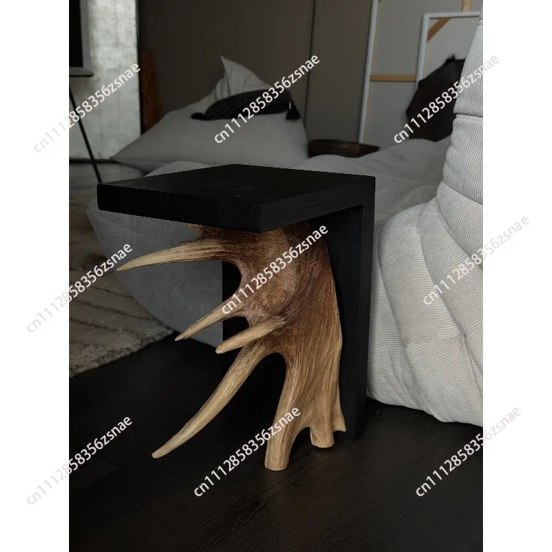 Pioneer dark corner corner corner coffee table niche high aesthetic designer furniture sculpture ornament art installation