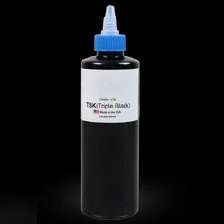 240ML 8OZ Dynamic Black Tattoo Ink Pigment Professional DIY Tattoo Pigment Permanent Body Art Pigment Tattoo Supplies