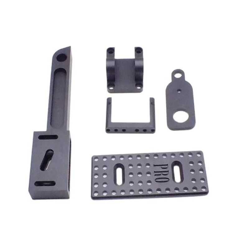 

Customized CNC Machining Milling Aluminum Bracket Fixing Seat Anodized Parts