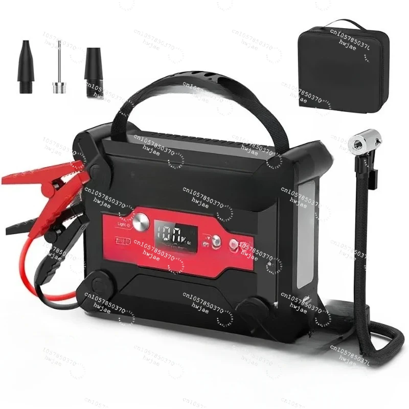 

1800A Автомобильный стартер с воздушным насосом, многофункциональный аварийный пусковой источник питания, завод OEM