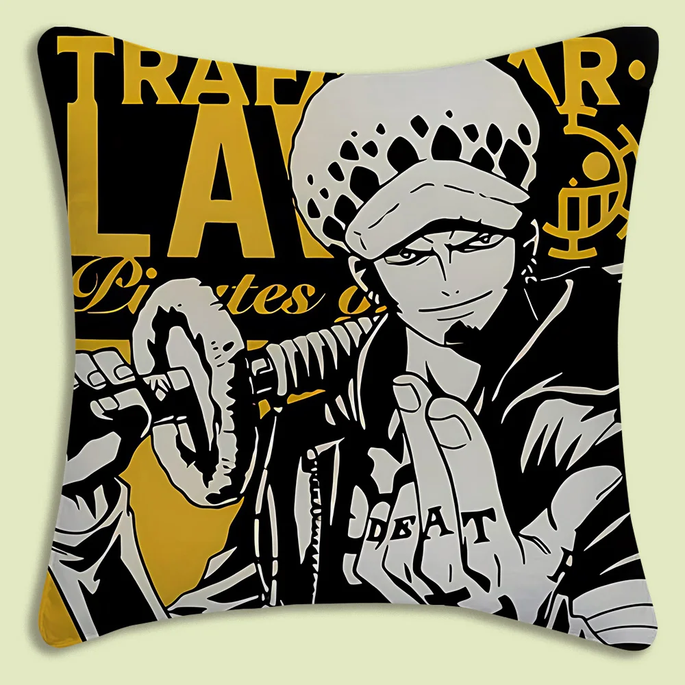 1PC Cartoon One Piece Pillowcase Cartoon Sofa Decoration Home Double-sided Printing Cute Cushion Cover Decoration Gift - view 4
