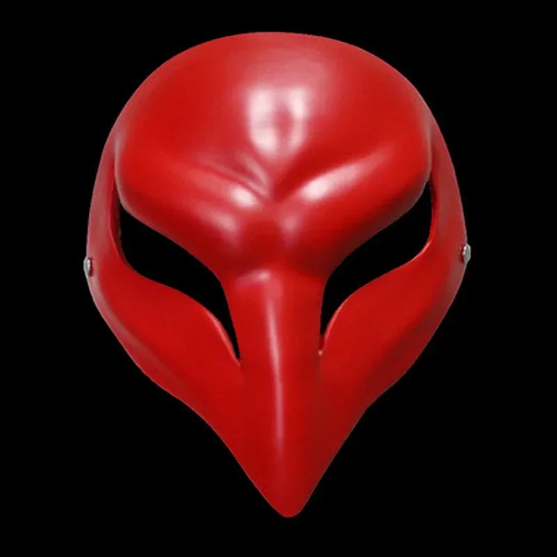 Final Fantasy XIV Ascian Emet Selch Venat Cosplay Prop White Red Game Halloween FFXIV Party Mask Mitron Venat Ancient  Lahab*8*Q