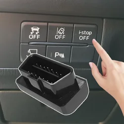 Auto Start Stop Disable Switch Engine OBD i-stop trun off button deactivation For Mazda 3 BM BN CX5 KF CX3 CX8 Axela accessories