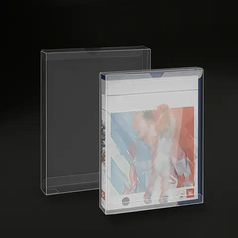 Suitable for PS5, PS4, PS3 game card storage display, storage protection, transparent box