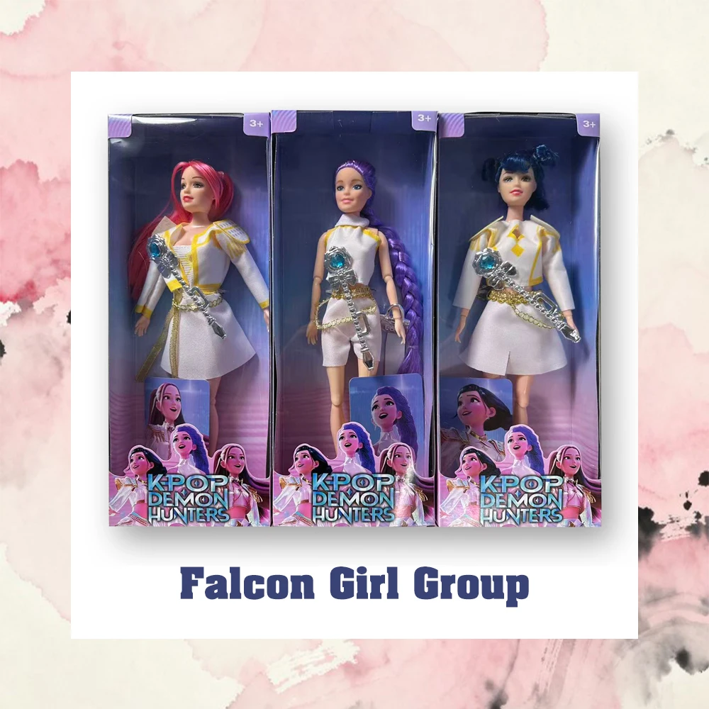 

Kpop Demon Hunters Doll Series with Magic Wand Upgraded Edition High Grade Stylish Durable Great Look