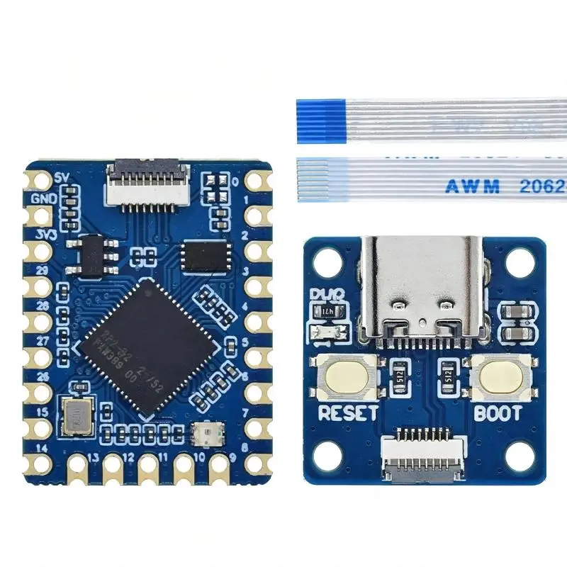 RP2040 Tiny Development Board Module 1 Set Perfect Gift for Tech Enthusiasts DIY Creative Electronics Project Makers