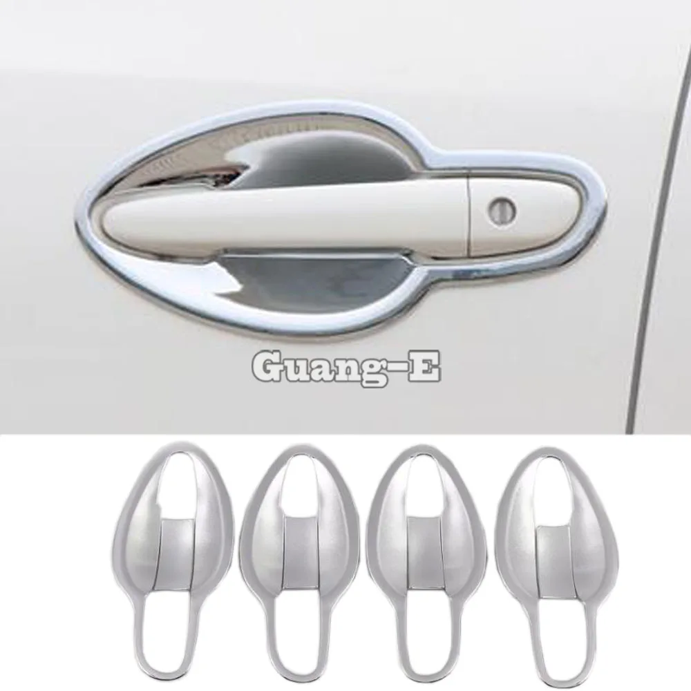 

Для Mazda 3 Axela M3 2014 2015 2016 2017 2018 2019 Детектор крышки автомобиля Накладка ABS/Сталь Внешняя дверная чаша Лампа Рамка 8 шт.