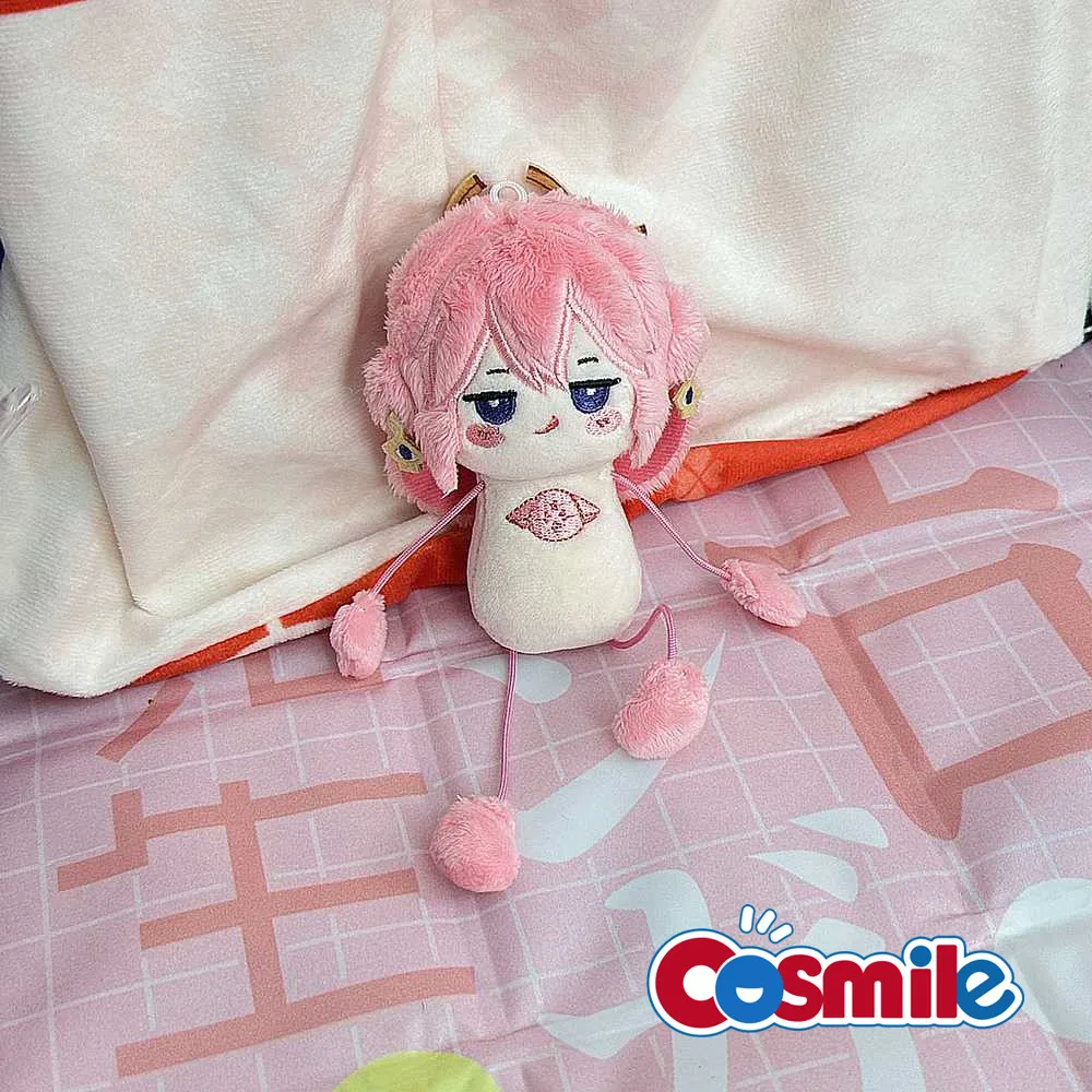 

Cosmile Anime Genshin Impact Yae Miko Plush Keychain Pendant Doll Toy Ant Body Bag Accessories Game Cosplay Cute C MT