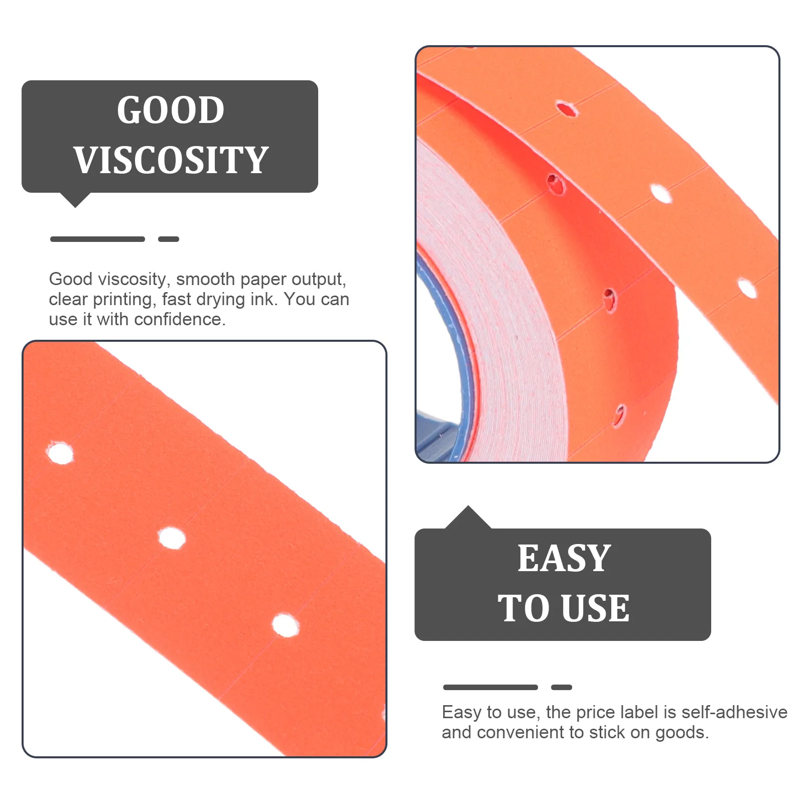 

Price Paper Tape Retail Sale Signs Cost Marker Label Tag Sticker Labels Self Adhesive Clear Printing Supermarket Tags Market