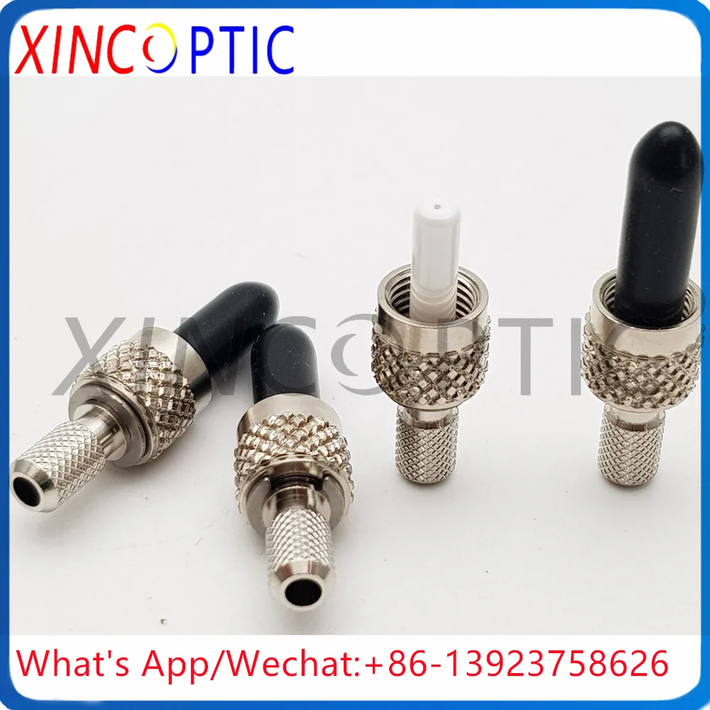 20Pcs SMA905 SMA Hegaxon/Round Fiber Optical Connector Kits Ceramic/Metal Ferrule 430um MM SMA9 MM Inner Diameter Customized
