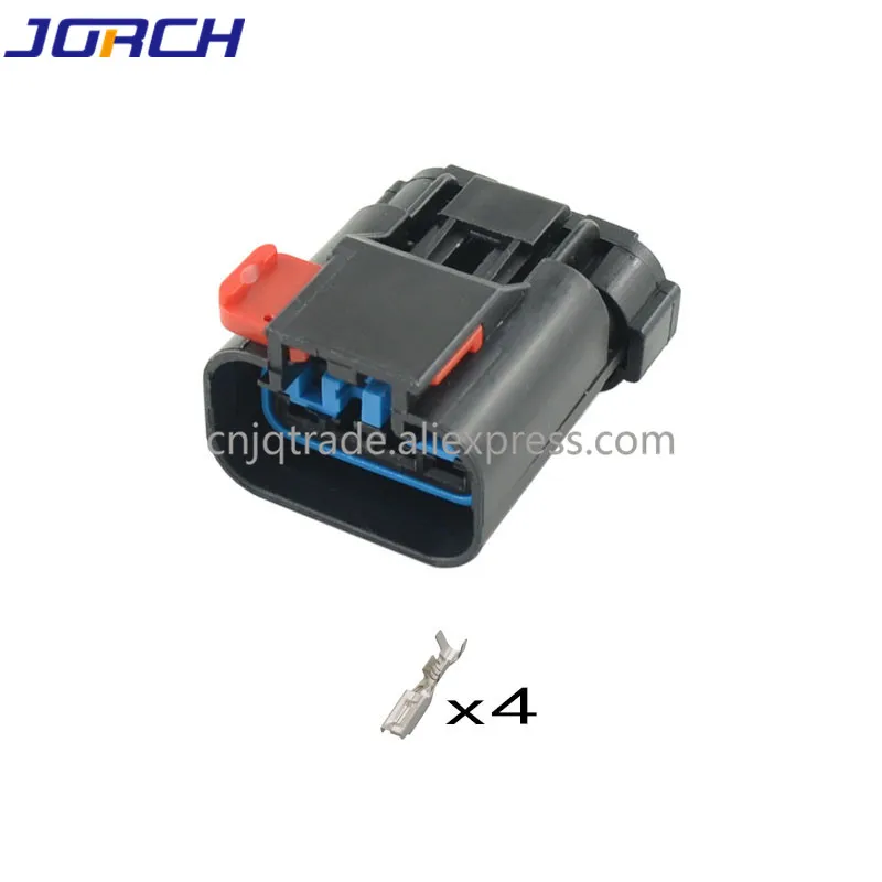 5 sets 4 pin 2.8mm series  Automotive  Female waterproof auto wire harness connector DJ7046B-2.8-21