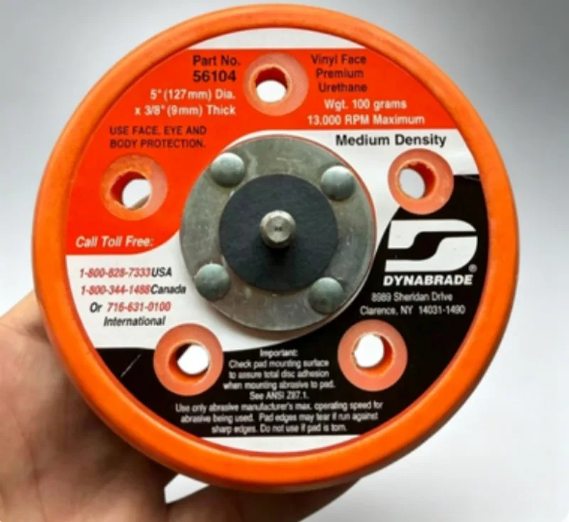 56104 5 Inch Smooth P-ad Industrial Pneumatic Sander Accessory