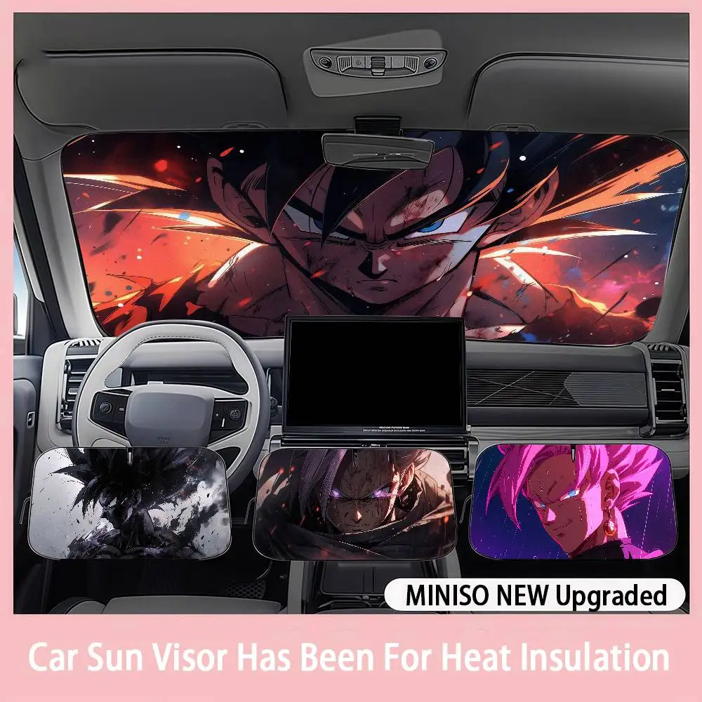 

Gokus D-Dragons Ball Car SunShade Windshield sunshade blocks ultraviolet rays, car insulation sunshade protector