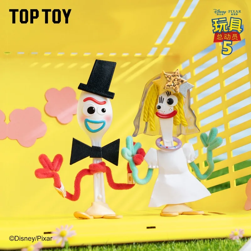 Genuine Toy Story 5 Forever Friends Series Action Figures Blind Box Buzz Lightyear Jessie Woody Figure Collectible Figurine Gift view 4