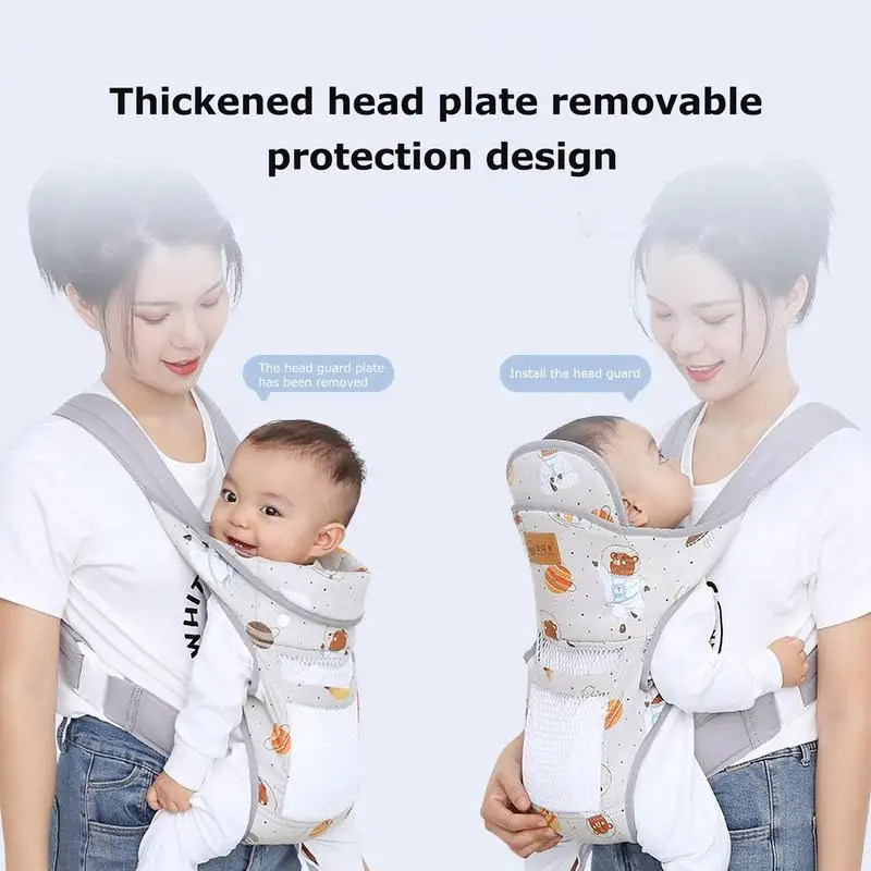 Draagbare Draagtas Ergonomische Rugzak Pasgeboren Naar Peuter Voor-En Achterhouder Kangoeroe Wrap Sling Baby Accessoires