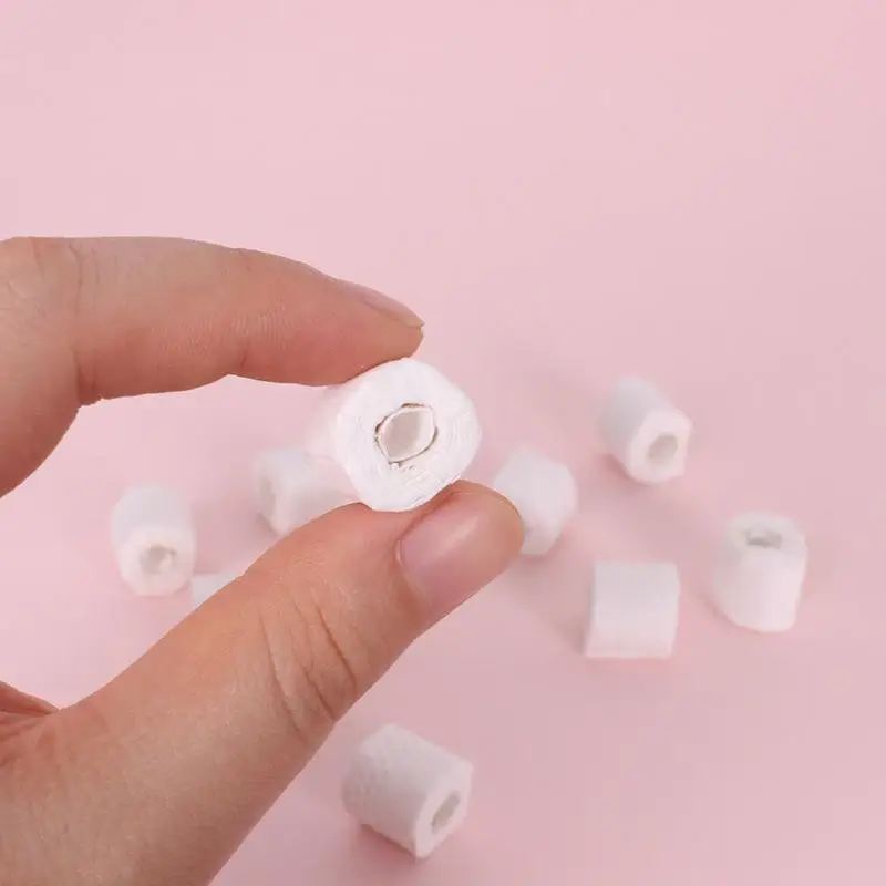 Mini Kit de simulación de papel higiénico para casa de muñecas, modelo de casa de muñecas, decoración de escena de baño, casa de muñecas, juguetes para juego de imitación, 1/12