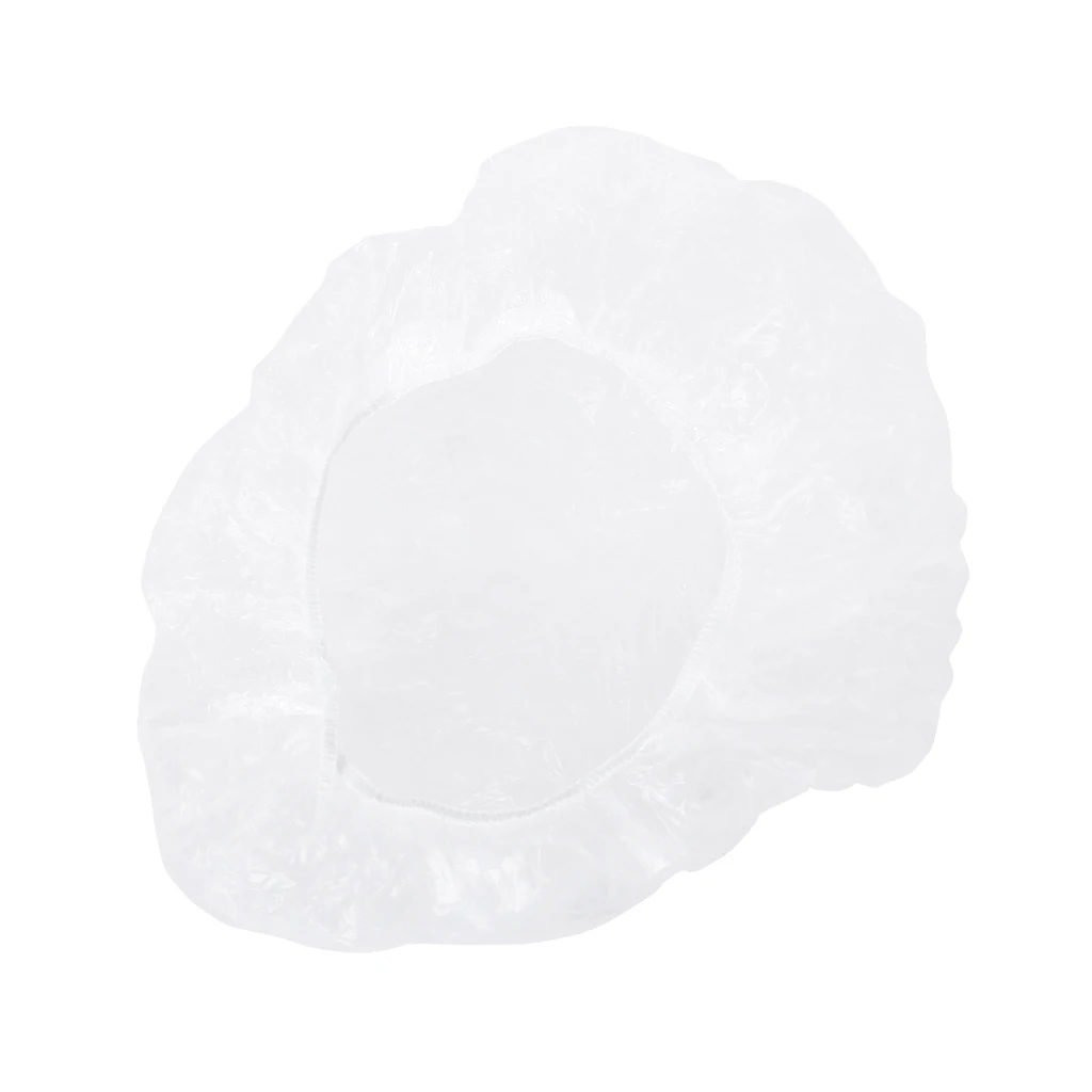 100x Disposable Bath Cap cover and cap for home and hotel Salon Travel