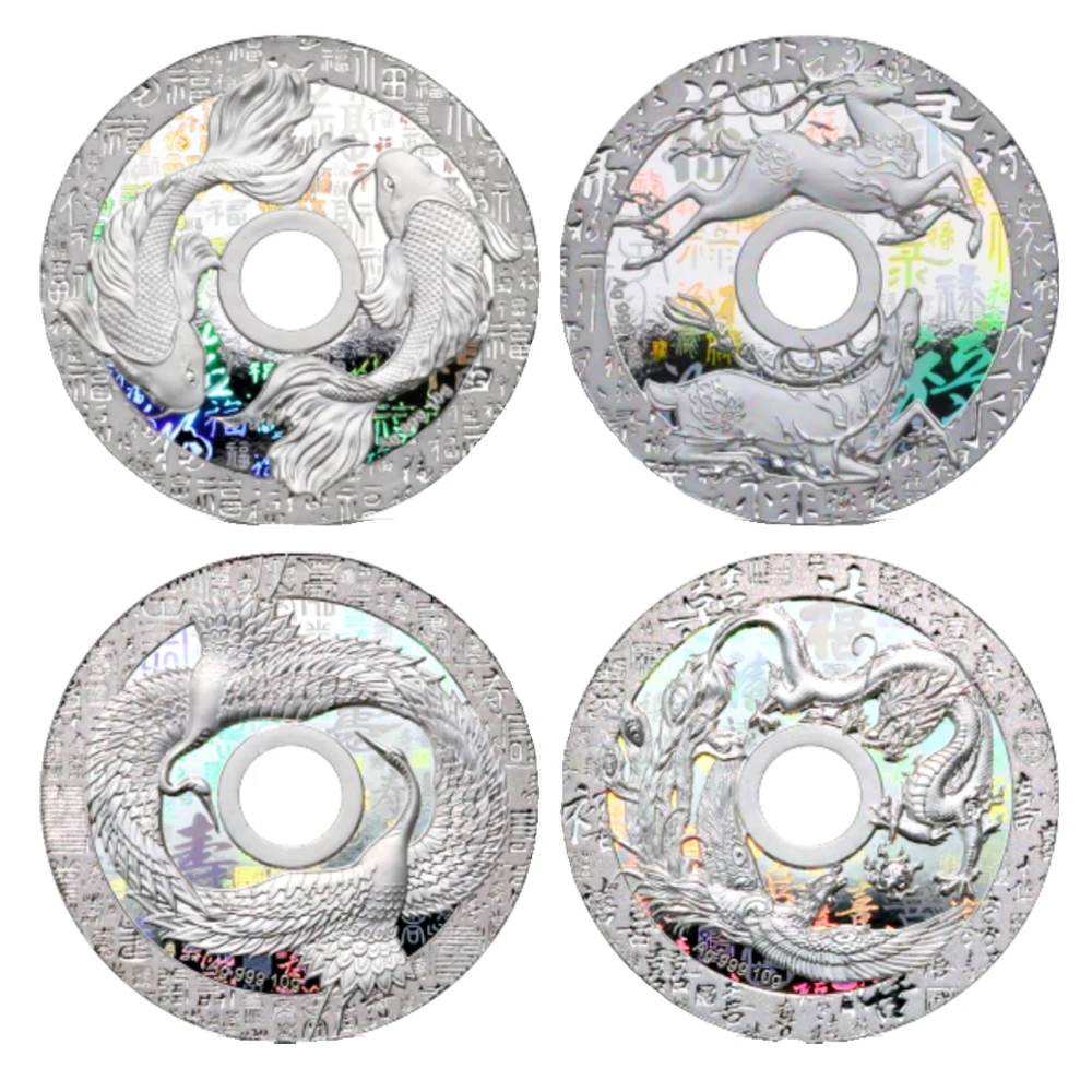 

Памятная монета Самоа 2022-2023, серебро Ag.999