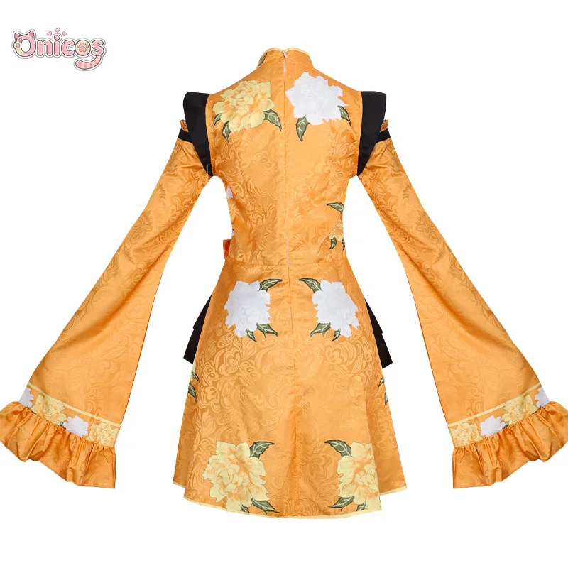 

Лав Лайв! Костюм для косплея Шибуя Канон, аниме-униформа для вечеринок, одежда для ролевых игр на Хэллоуин, платье в стиле Лолита, платье принцессы, Onicos