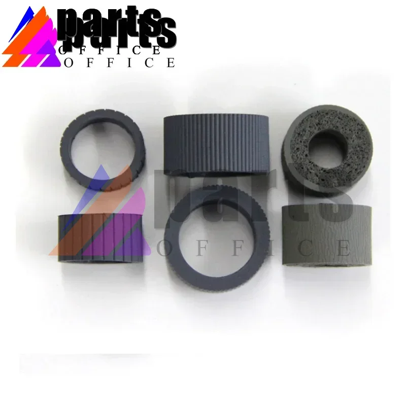 1SETS 5972B001AA MG1-4648 MG1-4650 Exchange Roller Tire Kit support for Canon DR-M140 imagesupport forMULA Scanner