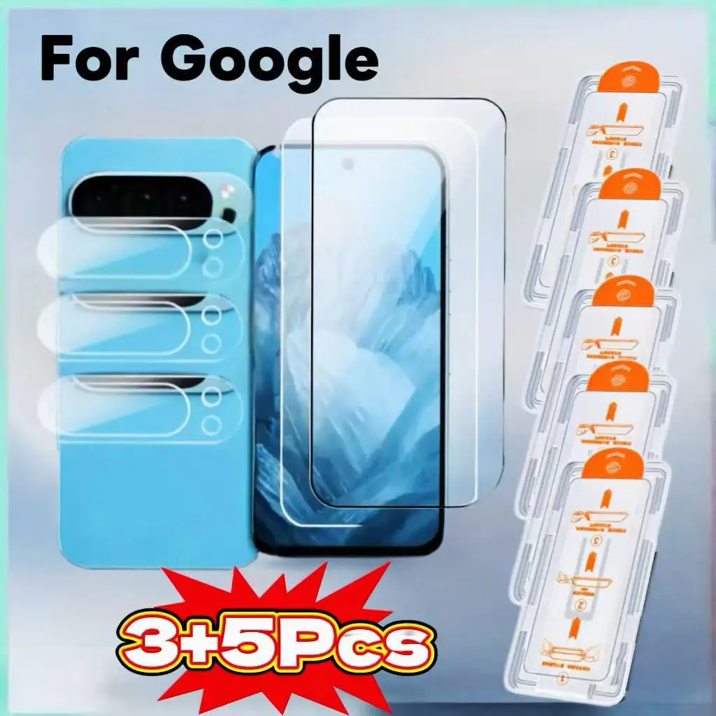 

Suitable for Google Pixel series 5 HD screen protector 3 lens film set tempered glass