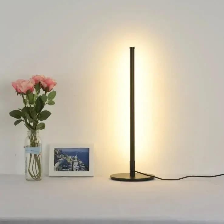 

Modern LED Wall Lamp Long Hanging Lights Simple Nordic Living Room Sofa Background Wall Light Bedroom Bedside Floor Lamp