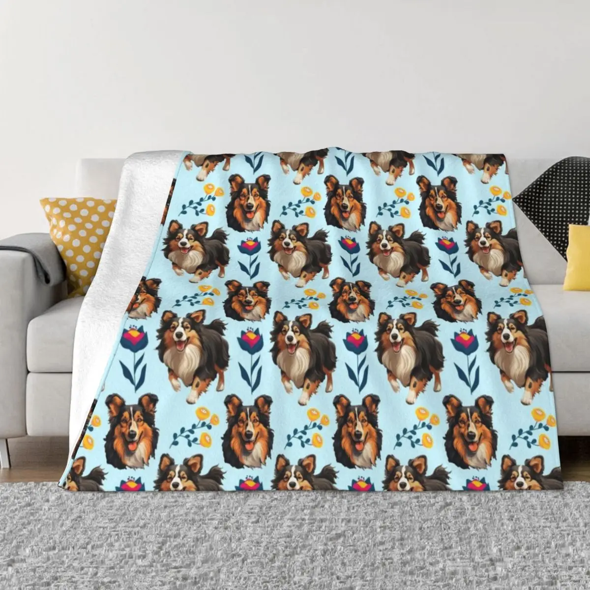 

SHELTIE Throw Blanket Large Blanket Camping