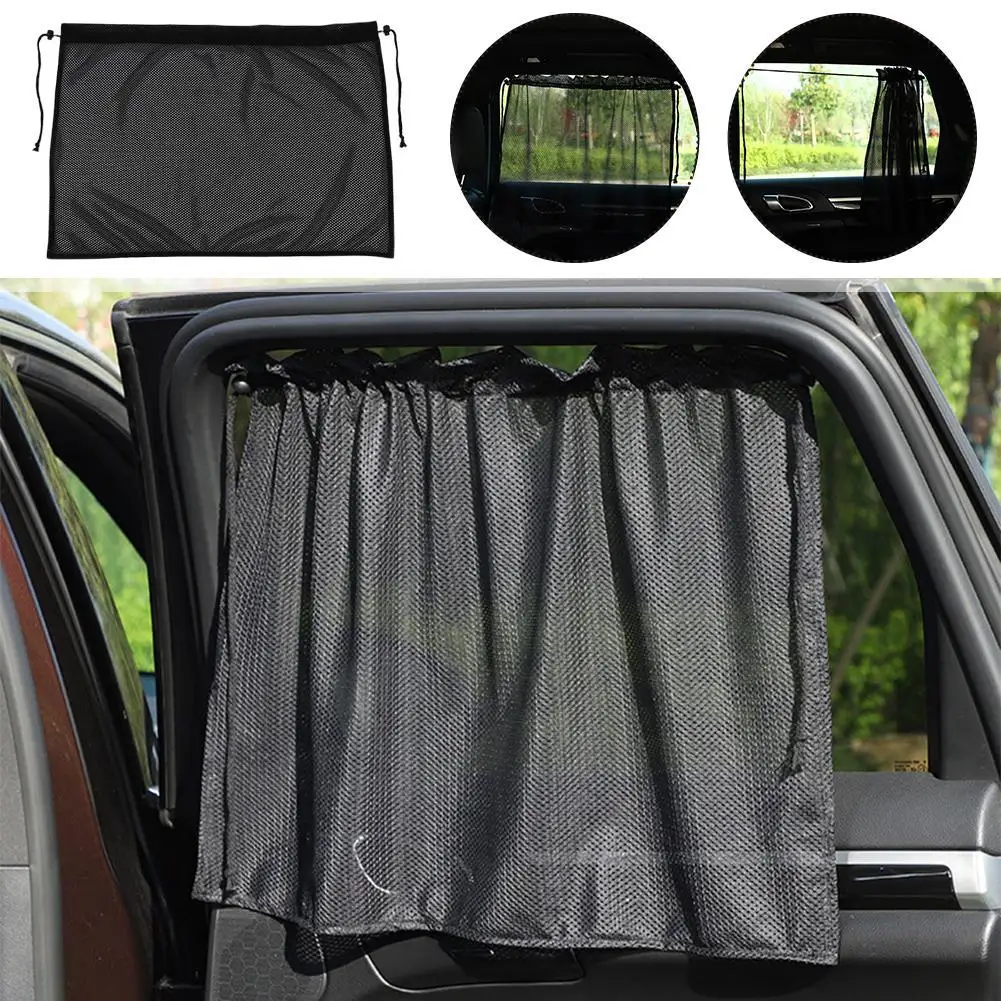 Car Sunshade Curtains Summer For Car Side Window Shades SUV Curtains  Blocks UV Rays Keeps Interior Cool Sunshade Auto Access