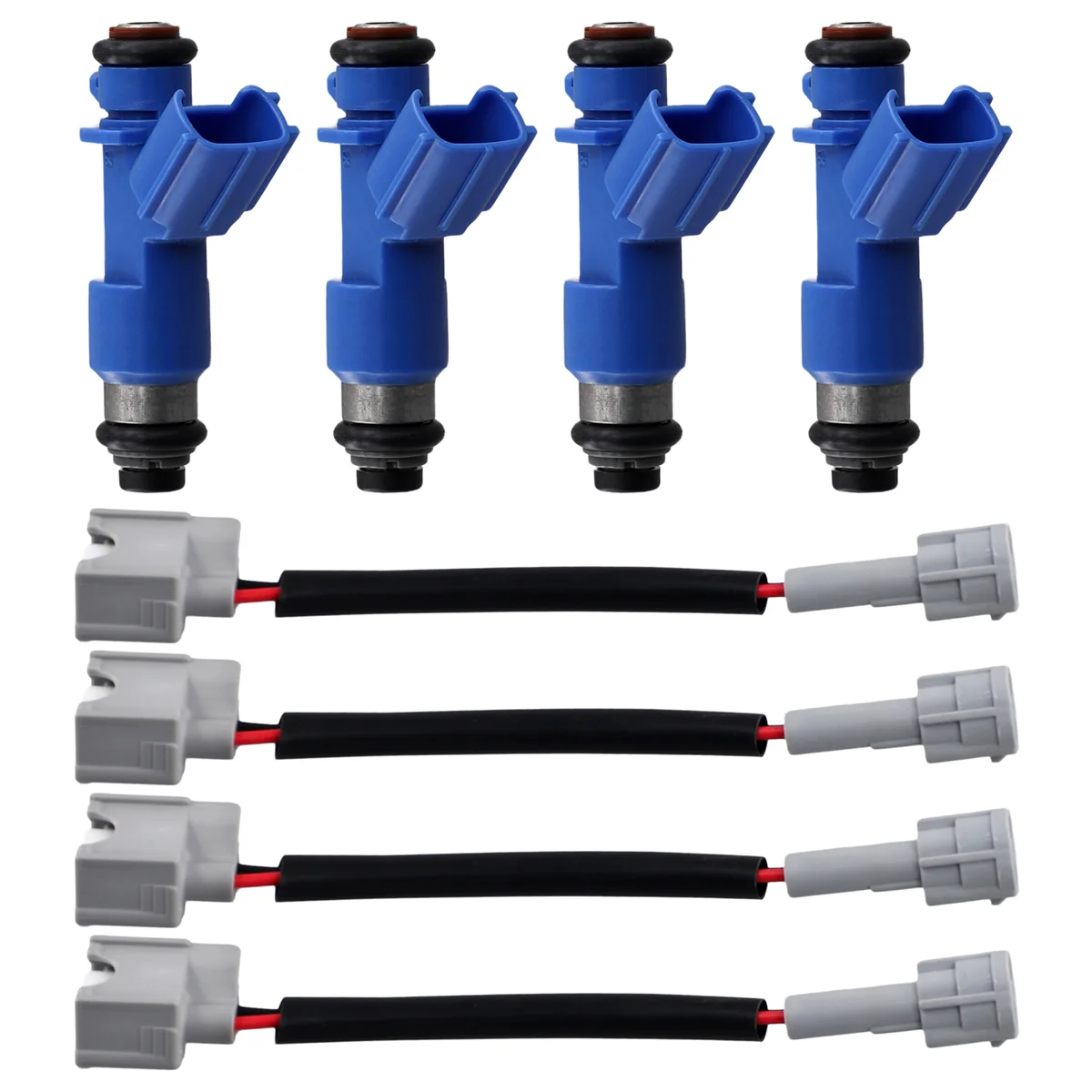 4PCS 16450-RWC-A01 New Fuel Injector Nozzle 410cc for ACURA RDX RSX TSX INTEGRA HONDA CIVIC