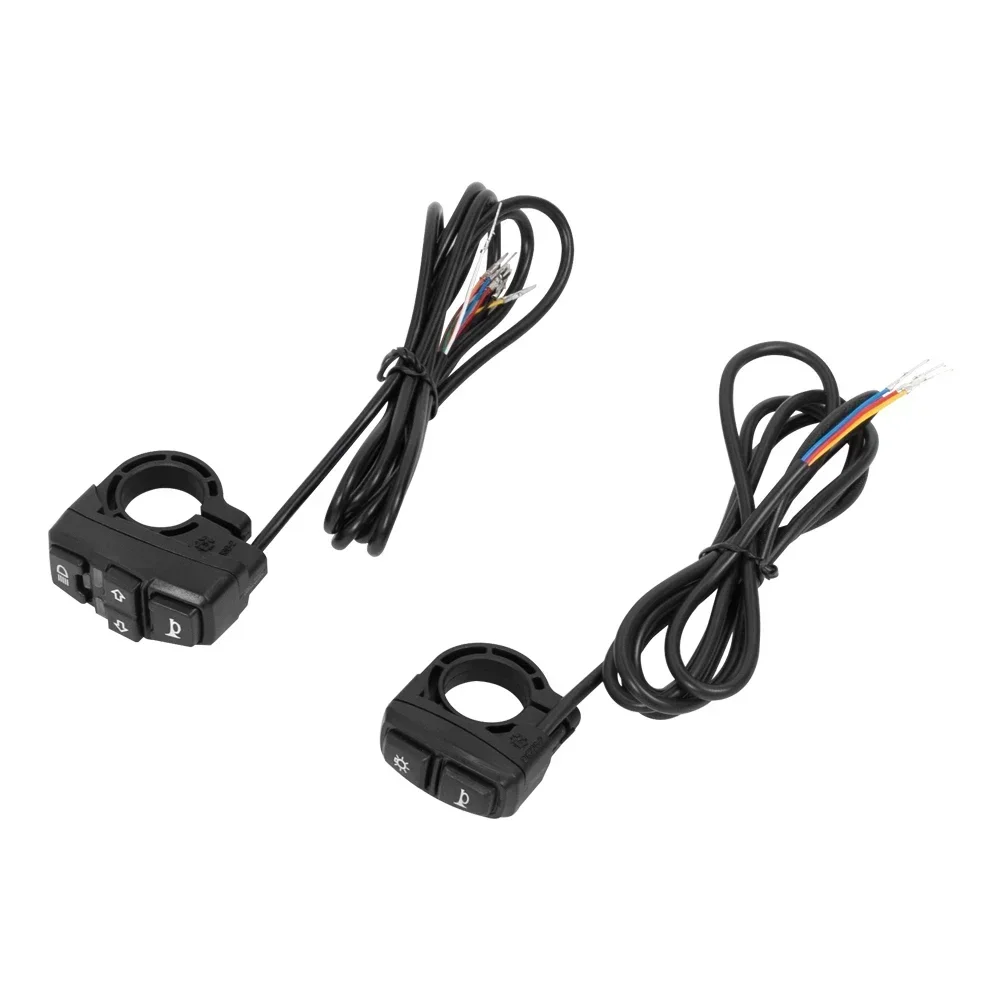 Переключатель указателя поворота DK226/DK336 Лампа для электрического велосипеда Ebike и звуковой сигнал для кнопки электронного скутера может управлять указателем поворота