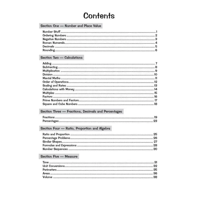 KS2 Livro de exercícios de matemática idades de 711 CGP TEAM Coordination Group Publications 9781847621856 Livro