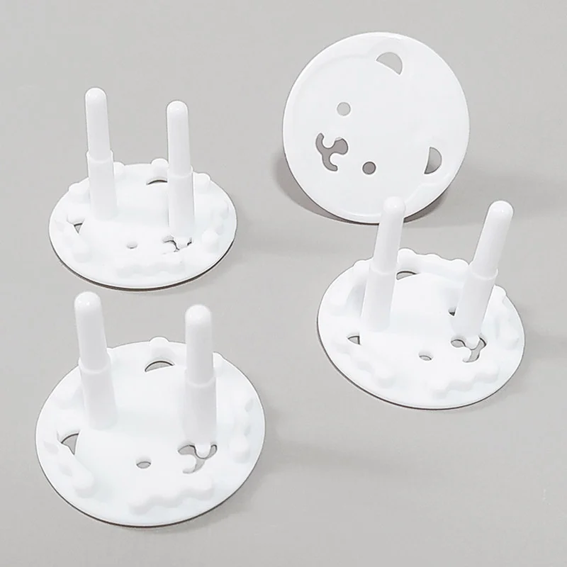 10/20/50PCS Baby Safety Child Electric Socket Outlet Plug Protection Security Two Phase Safe Lock Cover Kids Sockets