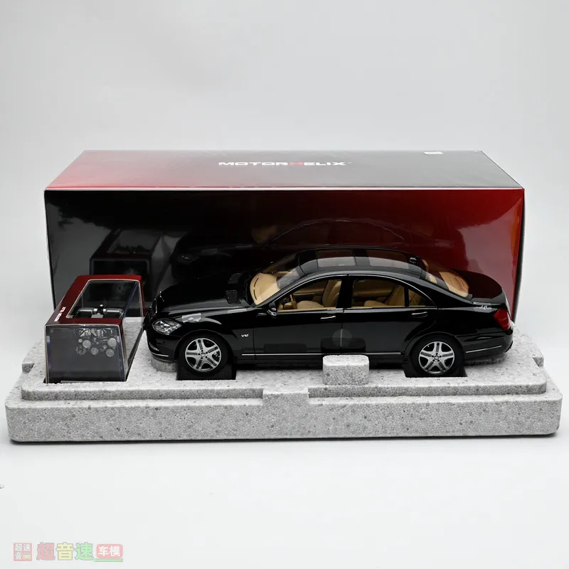 Diecast MotorHelix MH 1:18 Scale Benz S600L W221 Alloy Car Model