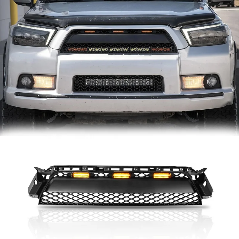 

Spedking 4x4 Accessories Auto Body Kit Front Mesh Car Grille for TOYOTA 4runner 2010 2011 2012 2013 for TRD Grille