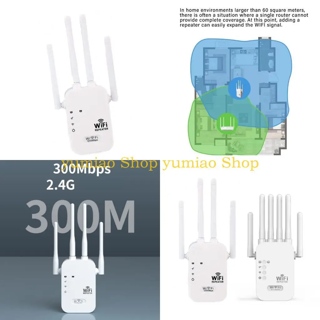587B WiFi Ranges Extender Internet Boosters Networks Router Wireless Repeaters