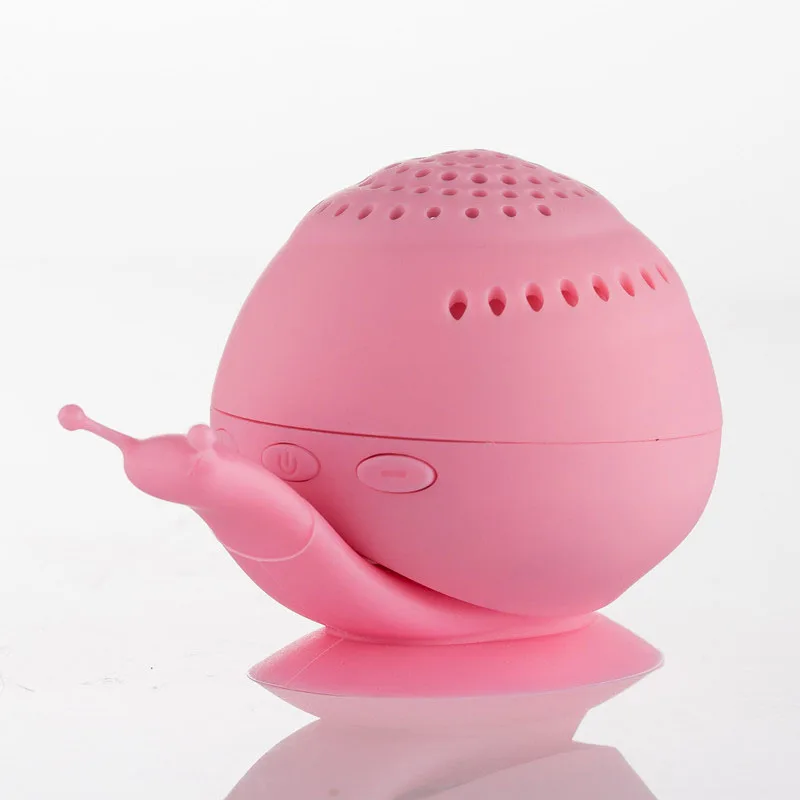 

FTPDIA cute snail design BT Bluetooth wireless Bicycle subwoofer FM Radio hands free call boom box enceinte portable