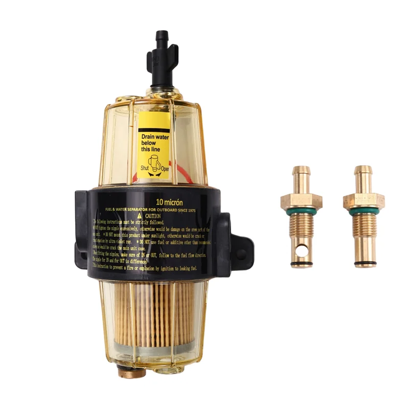 

UF-10K Fuel Filter Water Separator Assembly For Yacht Boat Engine Outboard Motors For Suzuki 65900-98J00 Fuel Tank